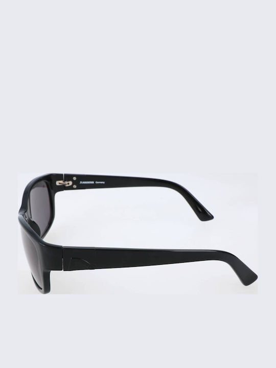 Rodenstock Unisex Sunglasses with Black Frame and Black Lens R3246 A