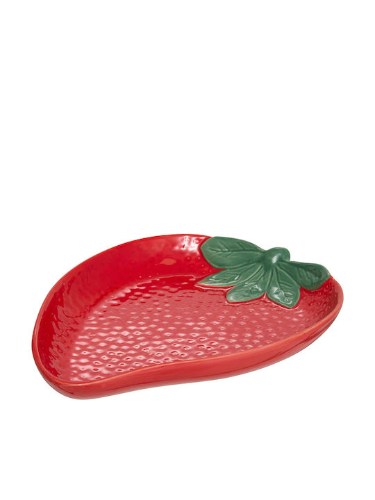 Serving Platter 21x16 S-d Strawberry 212156 21x16 Dolomite
