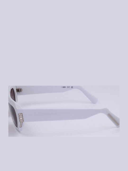 GCDS Unisex Sunglasses with White Frame GD0029 21S