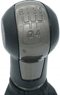 Πόμολο Λεβιέ Ταχυτήτων Σακούλα Seat Altea Leon Toledo Iii 1p0711113aj 5b Γκρι Ασημί Ματ Πλαίσιο 1p0711113aj
