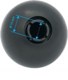 Mini Cooper S One D 25117540842 5b Silver Chrome Car Shift Knob