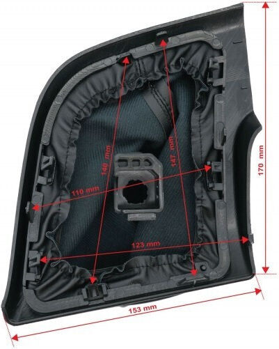 Schaltknopf Abdeckung Citroen Jumper Fiat Ducato 8125397275 Schwarzes Gehäuse 8125397275