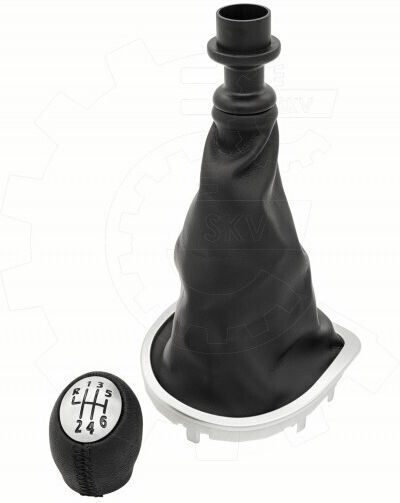 Leather Gear Shift Lever Cover for Renault Clio III