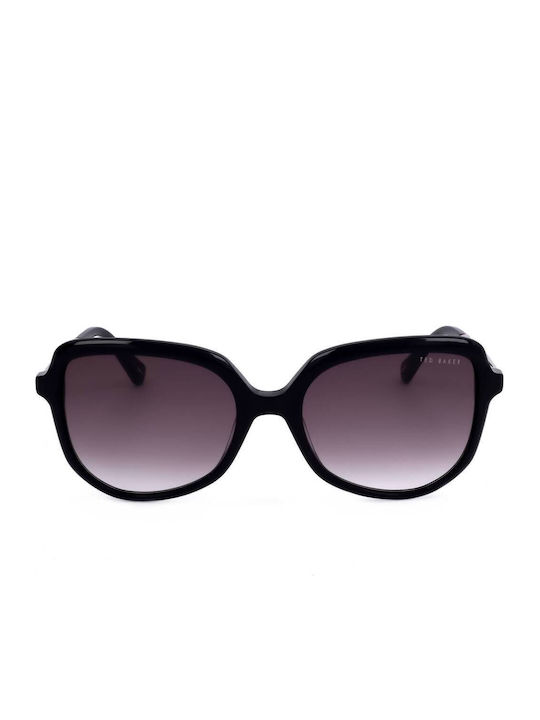 Ted Baker Women's Sunglasses with Black Frame and Purple Gradient Lens TB1717 001
