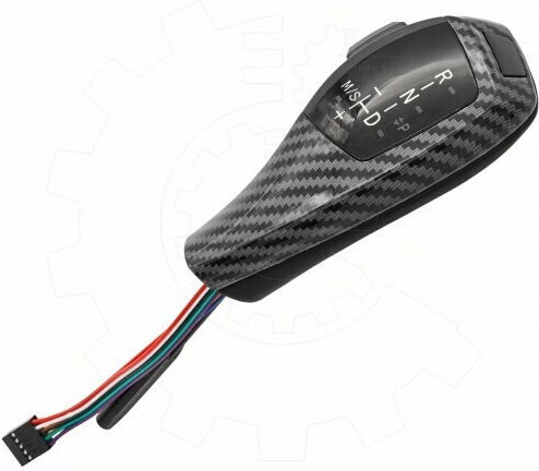 BMW 3 5 6 Carbon Automatic Gear Shift Knob with LED Light