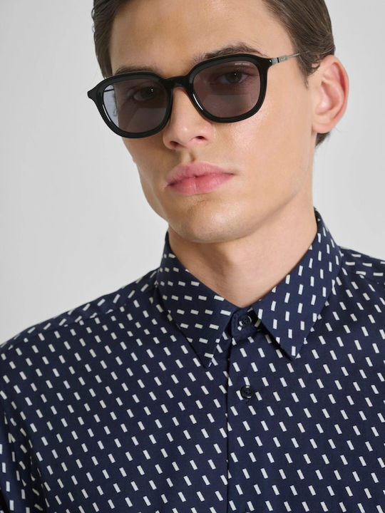 Short Sleeve Blue Shirt