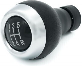 Λεβιές Ταχυτήτων Mini Cooper D One D 25112753782 5b Μαύρο Χρώμιο Δέρμα 25112753782