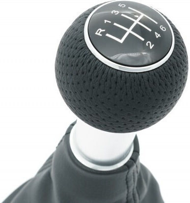 Mâner Selector Viteze Husa Din Piele Audi A3 8l1 8l0864261a 6b Negru Cromat Piele 8l0864261a