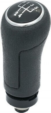 Vw Polo 9n 6q1711113 5b Black Chrome Car Shift Knob