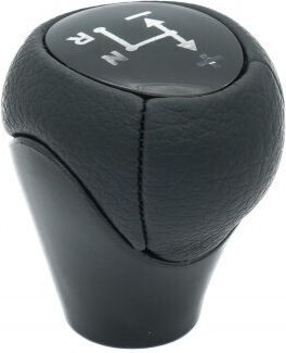 Smart Fortwo Roadster Car Shift Knob Black Leather Automatic Gearbox 80000766