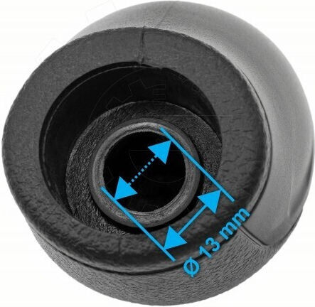 Chevrolet Aveo Orlando Black 5-Speed Car Shift Knob