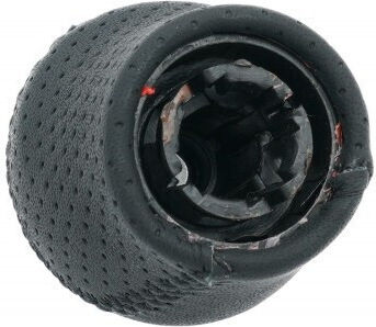 Mânere Schimbător Viteze Auto Nissan Juke Qashqai X-Trail 32865jd55a 6b Argintiu Mat Perforat Piele 32865jd55a