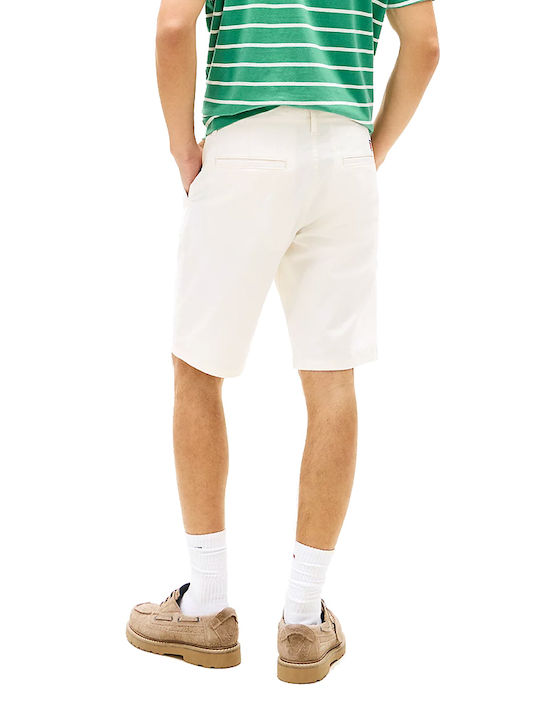 Tommy Hilfiger Scanton Ανδρική Βερμούδα Chino Εκρού