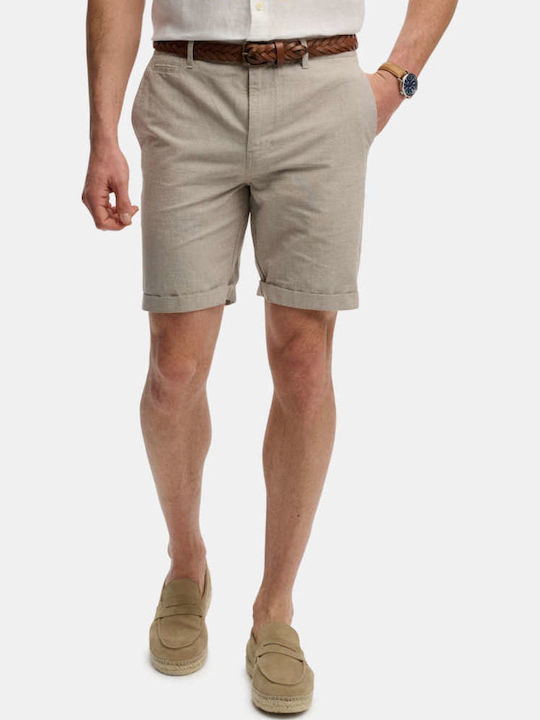 Superdry Ανδρική Βερμούδα Chino Μπεζ