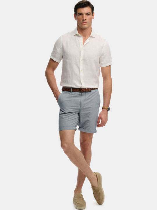 Herren Shorts Chino Blau