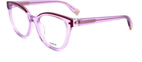 Glasses Furla Women Vfu681-510p52 Lens Bridge Temple 51 18 135 Mm