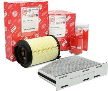 Set Car Air Filters for A3 Altea Leon Toledo III Octavia II Caddy III Vag078115561K