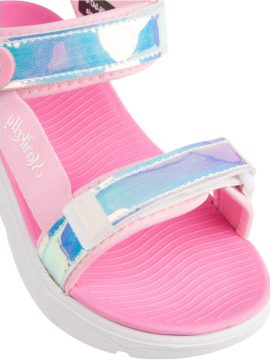Kindersandalen Fuchsie
