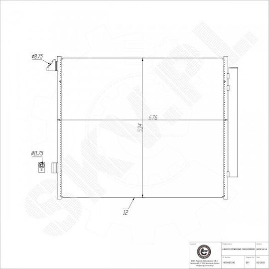 A/C Cooler for Mercedes G-Class GLE GLS A1675001200