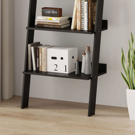 Gambimauro Black Bookcase 61x32.5x189cm
