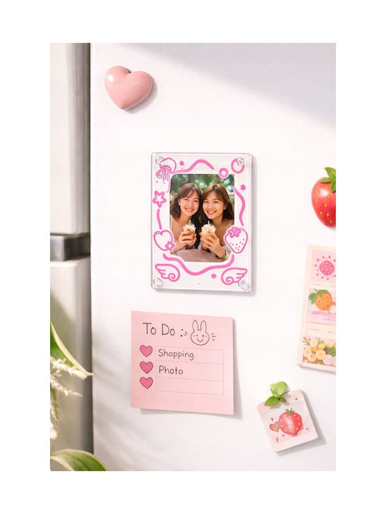 Loveinstant Frame Magnetic Frame Instax Mini Photos 99 41 12 40 11 Evo Liplay Link Pink Wings
