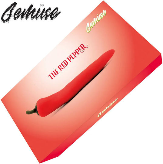 Gemüse Mini Vibrator 10cm Rote
