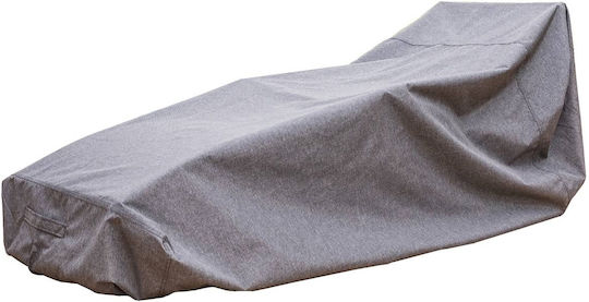 Hesperide Protective Chaise Lounge Cover 235x90x60cm in Grey Color