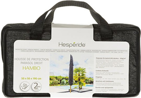Hesperide Protective Umbrella Cover 50x50x190cm in Grey Color