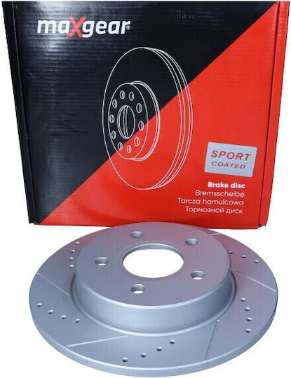 Ford Focus C-Max 04 Hintere Bremsscheibe 265mm Gelocht Gepulvert