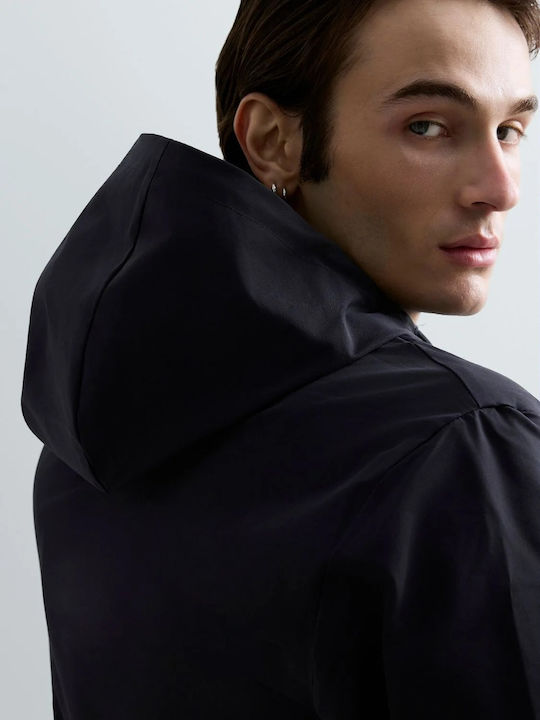 Schwarzes Herren Jacke