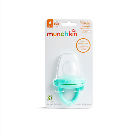 Munchkin Turquoise Silicone Baby Feeder For 4+ Months