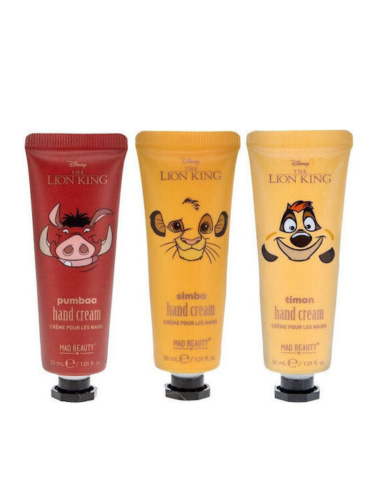 Mad Beauty König der Löwen Handcreme-Set 3 Stk x 30ml Mad Beauty König der Löwen Handcreme-Set 3 Stk x 30ml