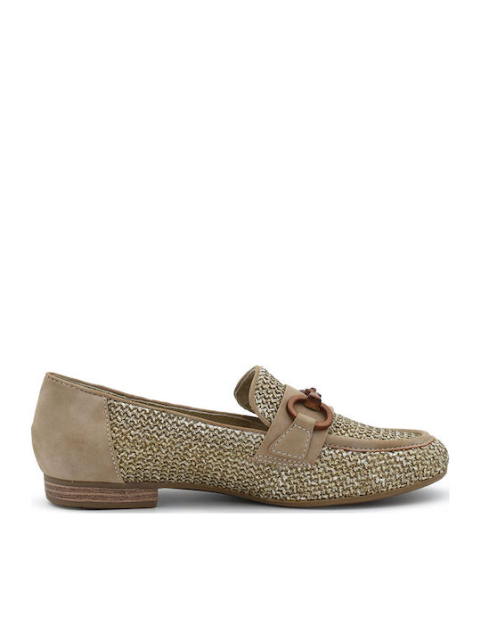 Women's Loafers in Beige Colour