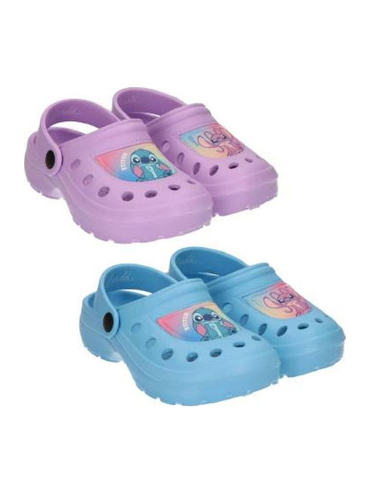 Stitch Παιδικά Σαμπό Θαλάσσης Λιλά