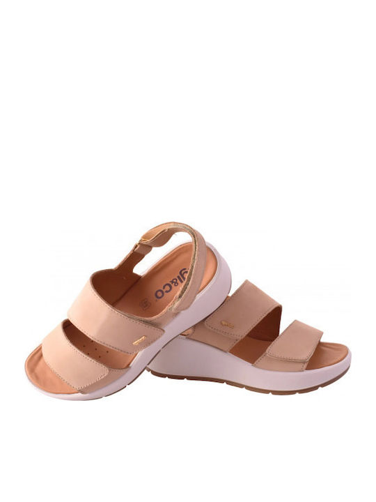 Γυναικεία Σανδάλια Flatforms Μπεζ