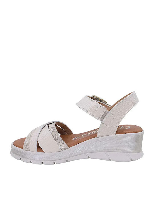 Anatomische Damenplattformen Beige