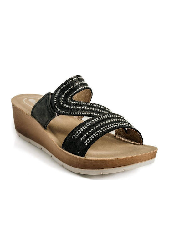Women's Anatomic Black Sandals