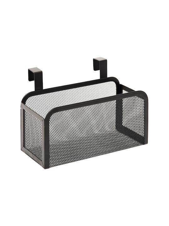 5Five Raft Suspendat Metalic 25.3x14x16.5 cm Negru