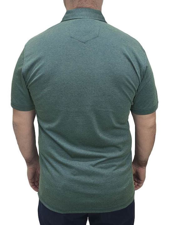 Polo Short Sleeve Green Blouse