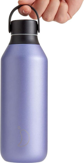 Chilly's Series 2 Thermosflasche Edelstahl BPA-frei 500ml Flieder