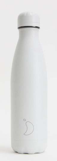 Chilly's Original All Matte Monochrome Бутилка Термос Неръждаема Стомана Без BPA 500ml Granite