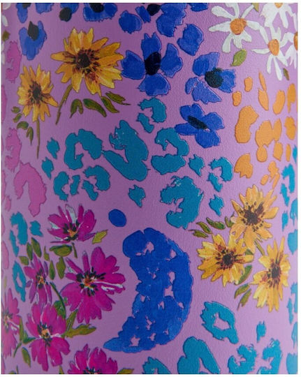 Chilly's Original Series Tropical Μπουκάλι Θερμός Ανοξείδωτο BPA Free 500ml Tropical Mirror