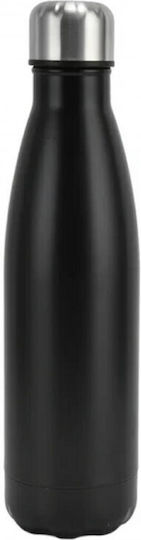 Aj Stainless Steel Thermos Bottle 1lt Black