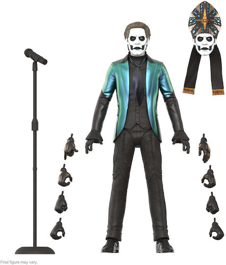 Super7 Minecraft Ghost Ultimates Papa Emeritus IV Action Figure 18cm