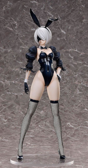 Nier Automata Ver1.1a PVC Статуя 1/4 2B Yorha No.2 Тип B Заешка Версия 50 см