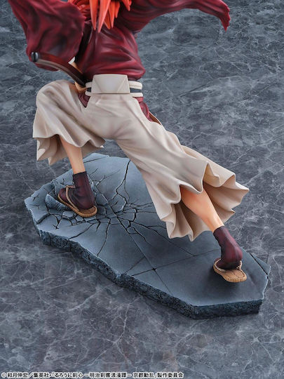 Rurouni Kenshin Meiji Swordsman Romantic Story Kyoto Disturbance Statuie Pvc 1/6 Kenshin Himura Dragon Flight Heaven Ver 26 Cm