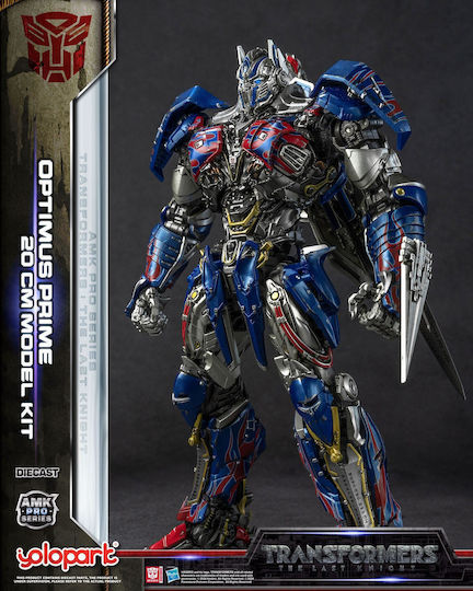 Transformatoren Letzter Ritter Amk Pro Series Kunststoffmodellbausatz Optimus Prime Übersee Version 20 Cm