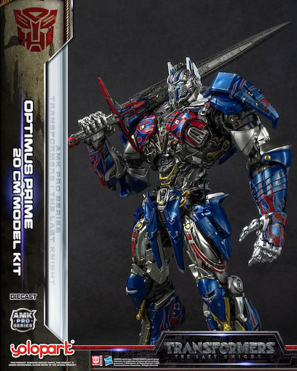 Transformatoren Letzter Ritter Amk Pro Series Kunststoffmodellbausatz Optimus Prime Übersee Version 20 Cm