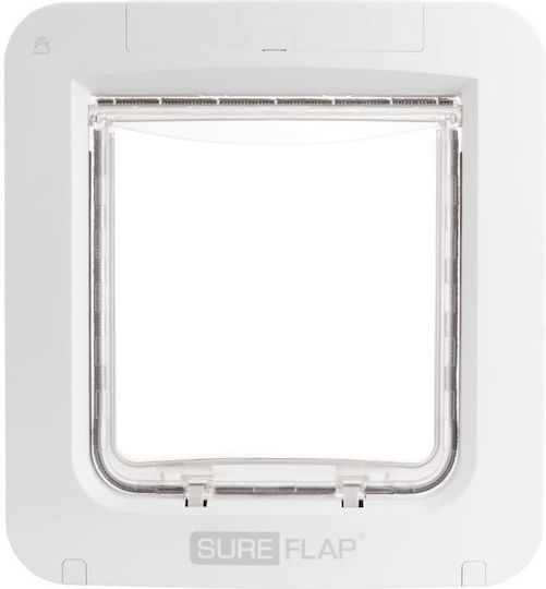 Sureflap Πλαστικό Πορτάκι Σκύλου & Γάτας 17.8x17x32εκ. Λευκό
