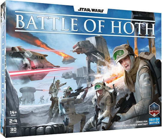 Επιτραπέζιο Παιχνίδι Star Wars: Battle Of Hoth για 2-4 Παίκτες 8+ Ετών (EN) Days of Wonder